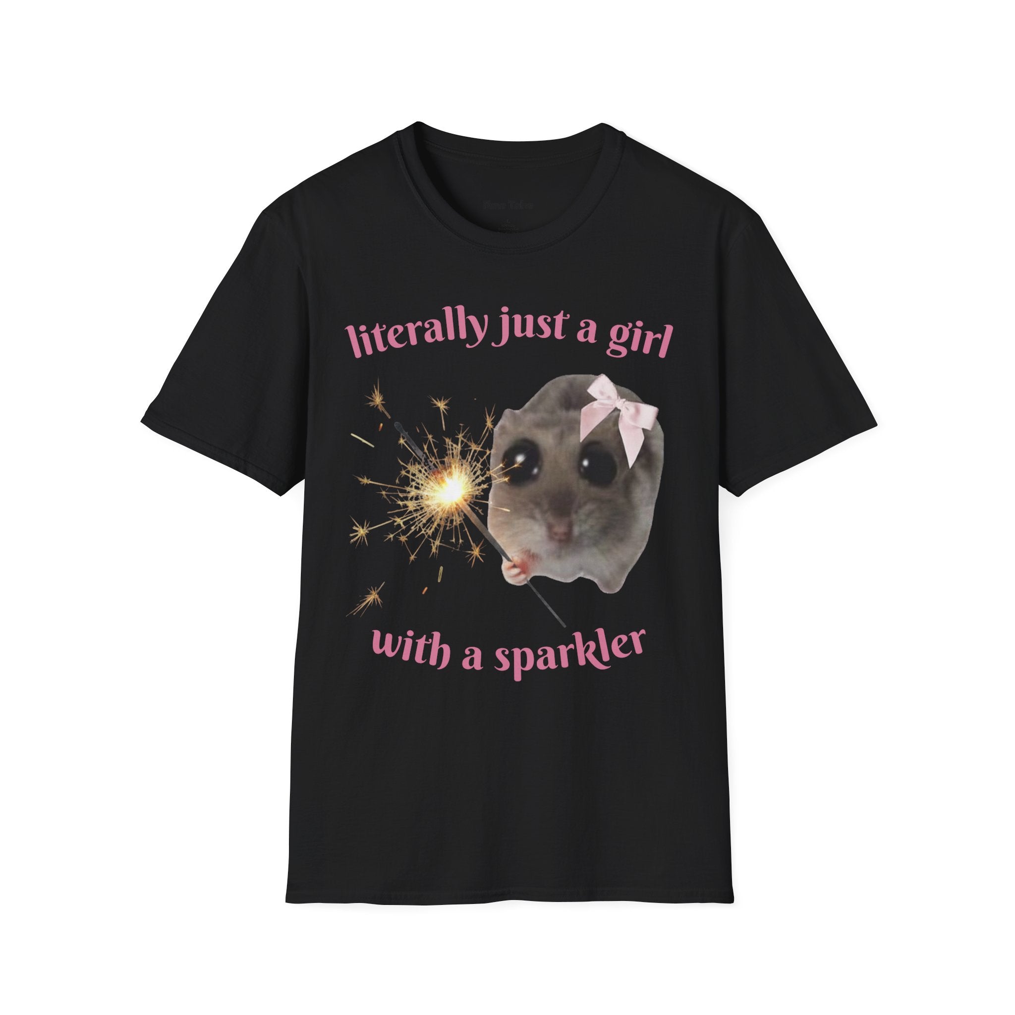 Literally Just a Girl (With a Sparkler) Tee