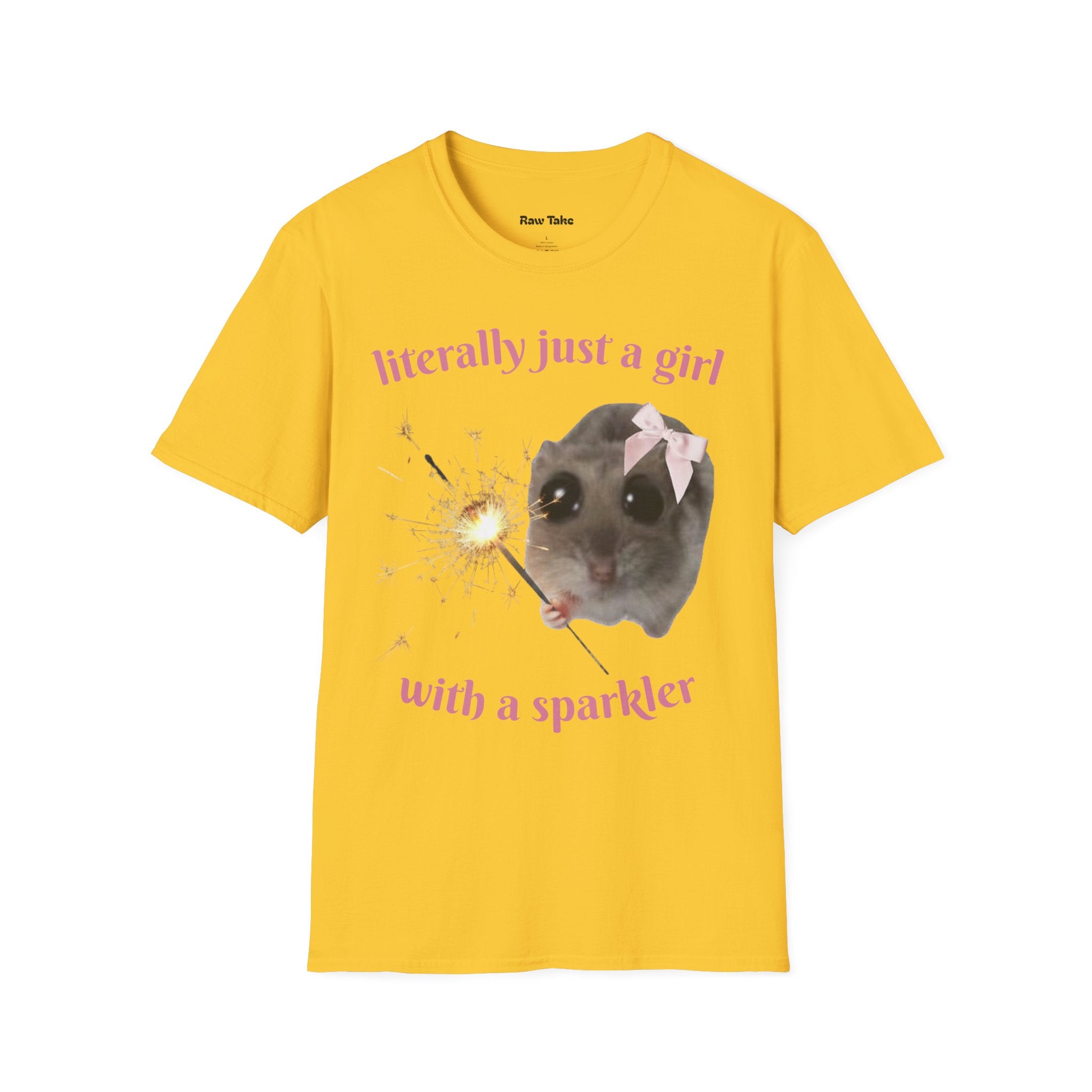 Literally Just a Girl (With a Sparkler) Tee