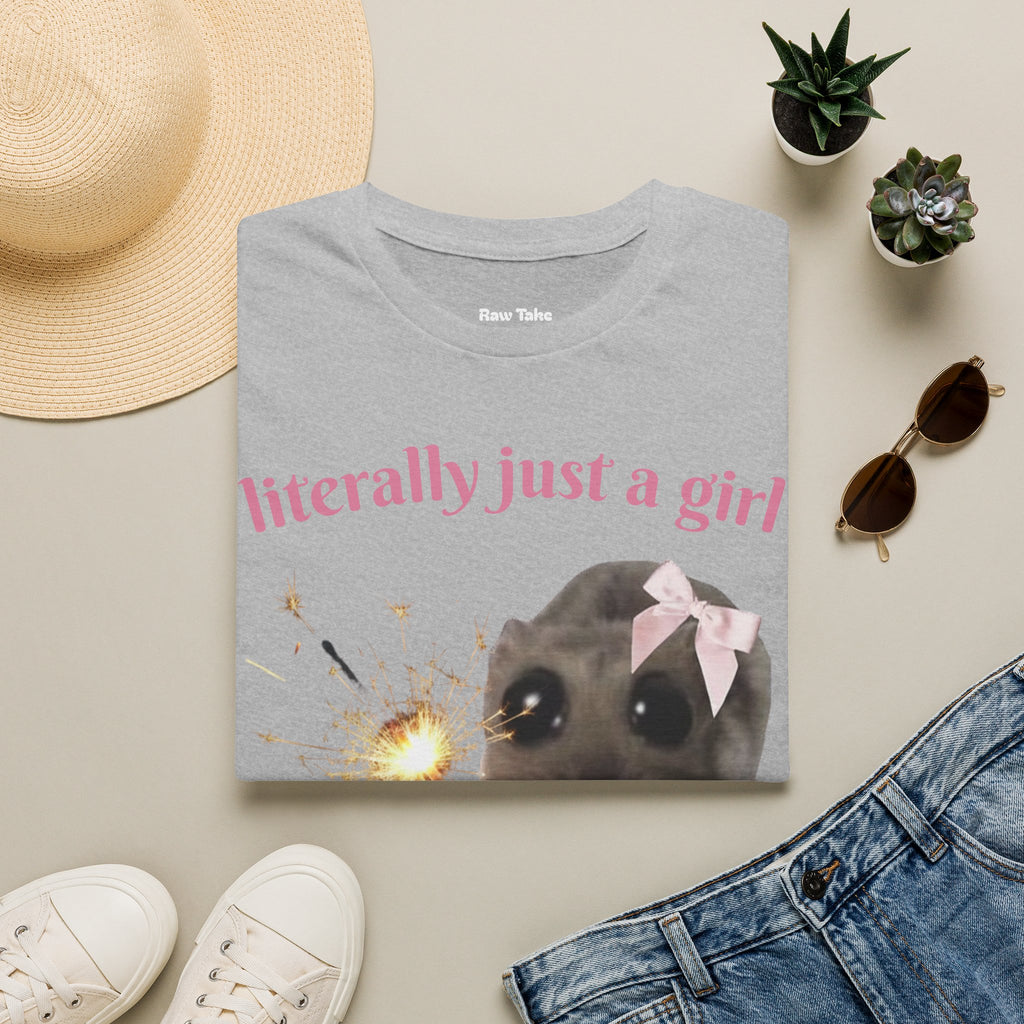 Literally Just a Girl (With a Sparkler) Tee